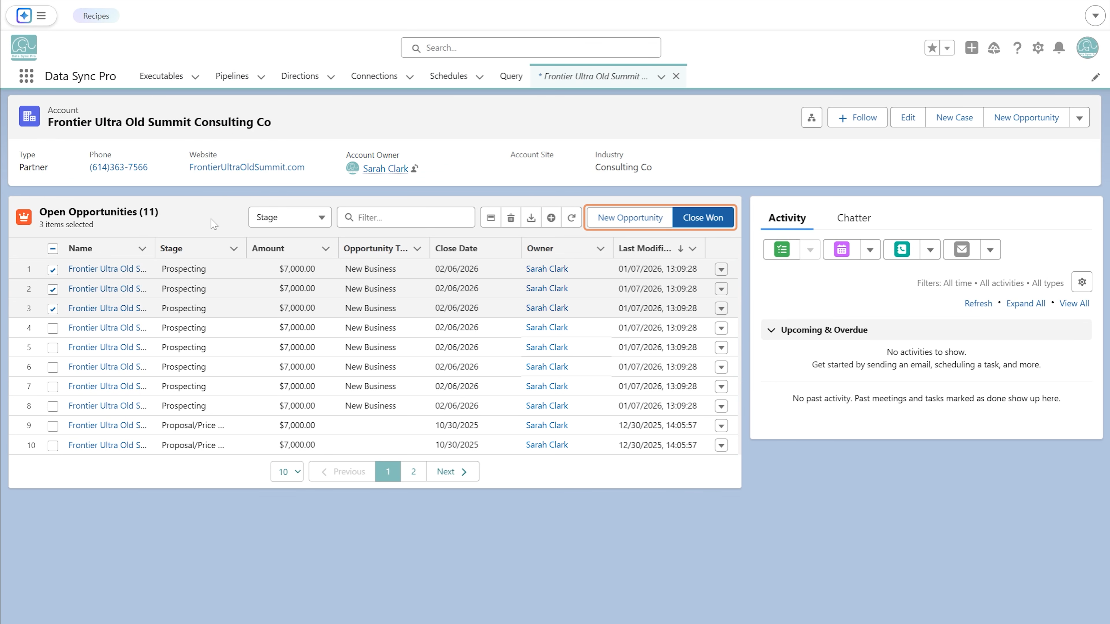 account-record-page