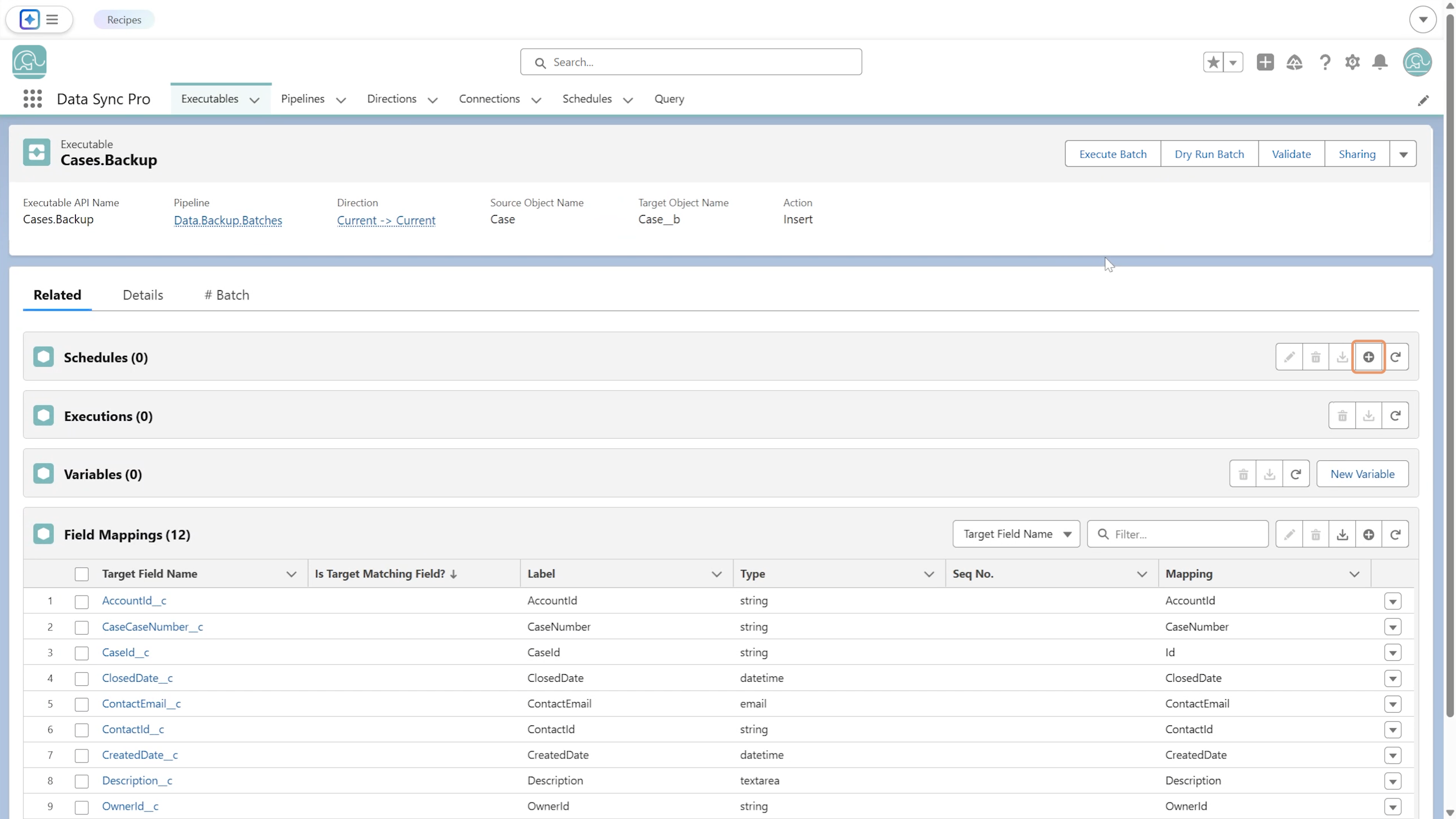 create-schedule-for-executable