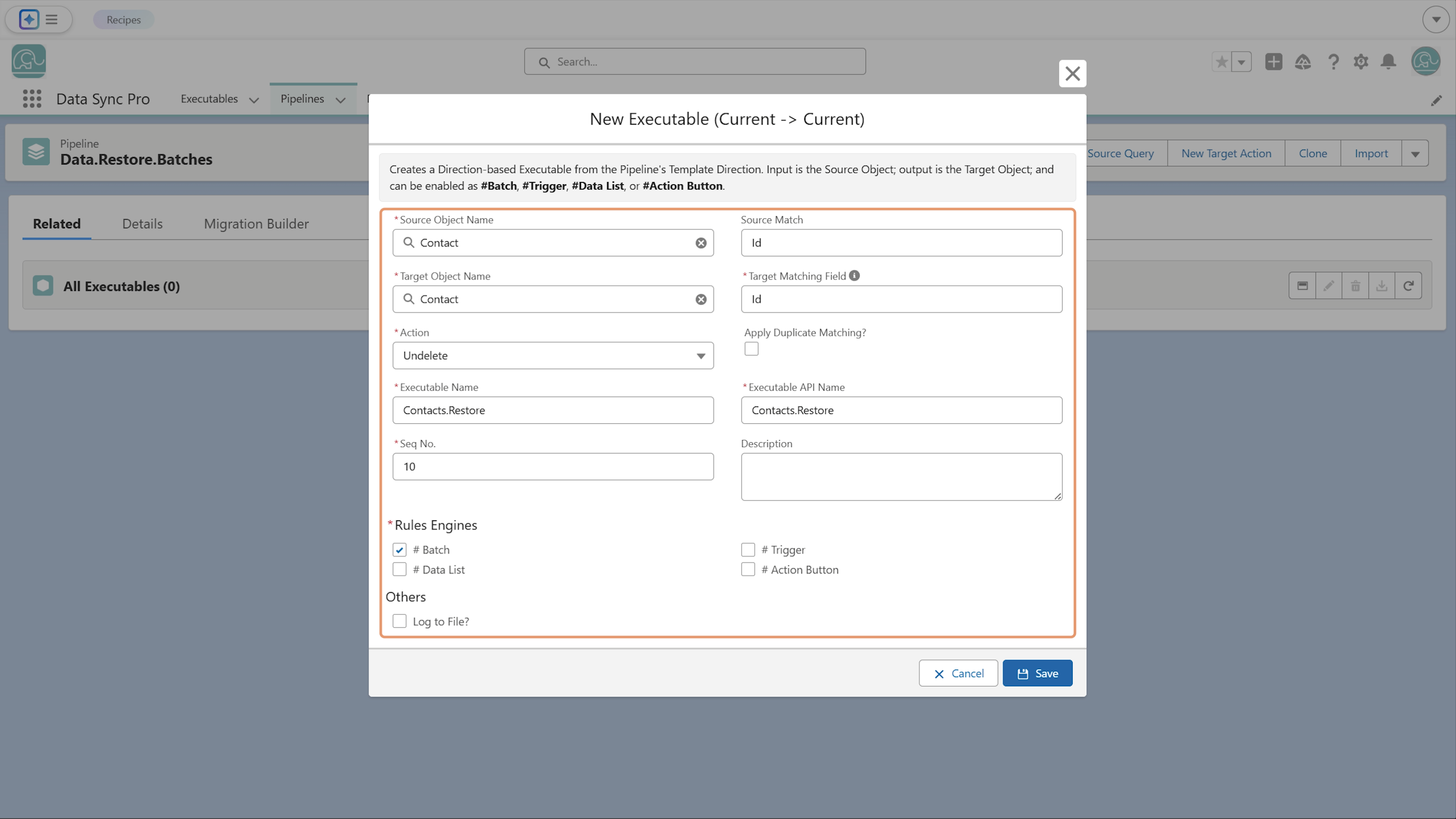 new-executable-contacts-restore